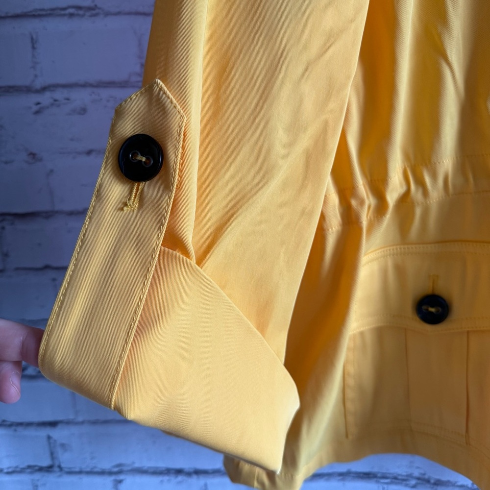 Ruby Rd. Yellow Utility Jacket With Black Accents - image 5